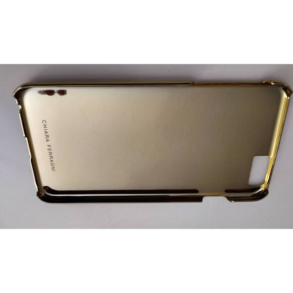 CHIARA FERRAGNI GOLD SEQUIN EYE WINKY I PHONE 6/6S PLUS PHONE CASE NWOB - Picture 2 of 8